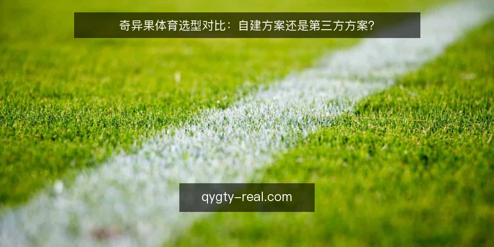 奇异果体育选型对比:自建方案还是第三方方案? — 对比前先定好判断维度 配图